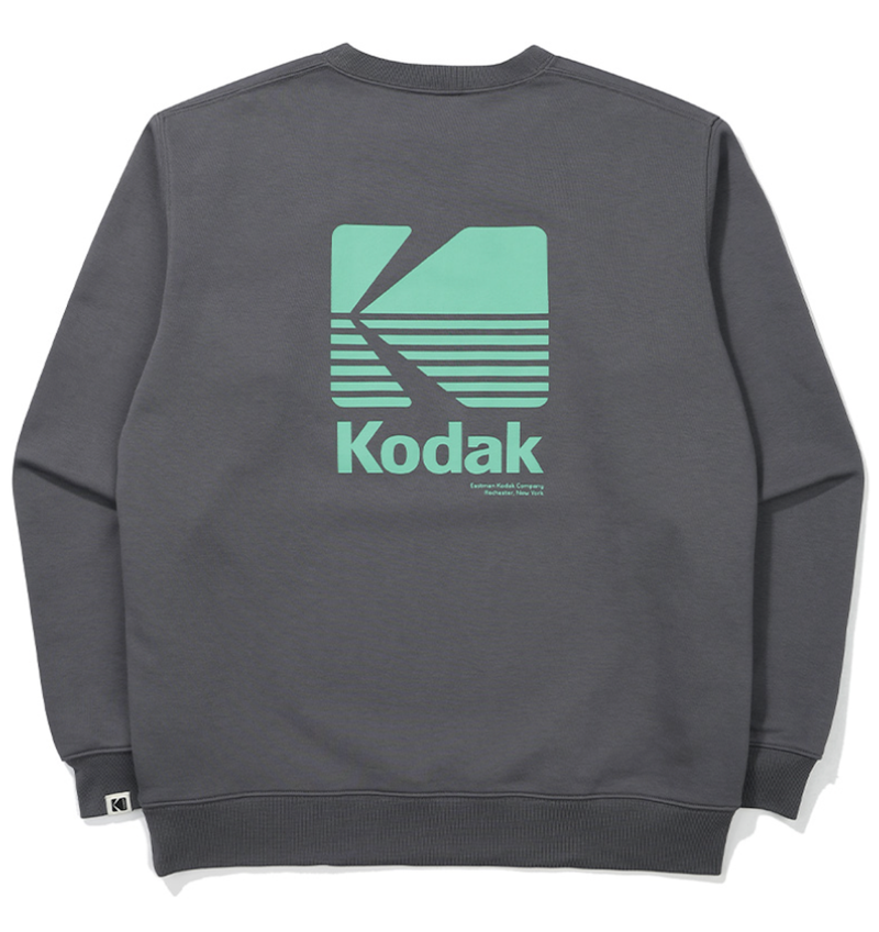 MONOGRAM REGULAR SWEATSHIRT【GREY】