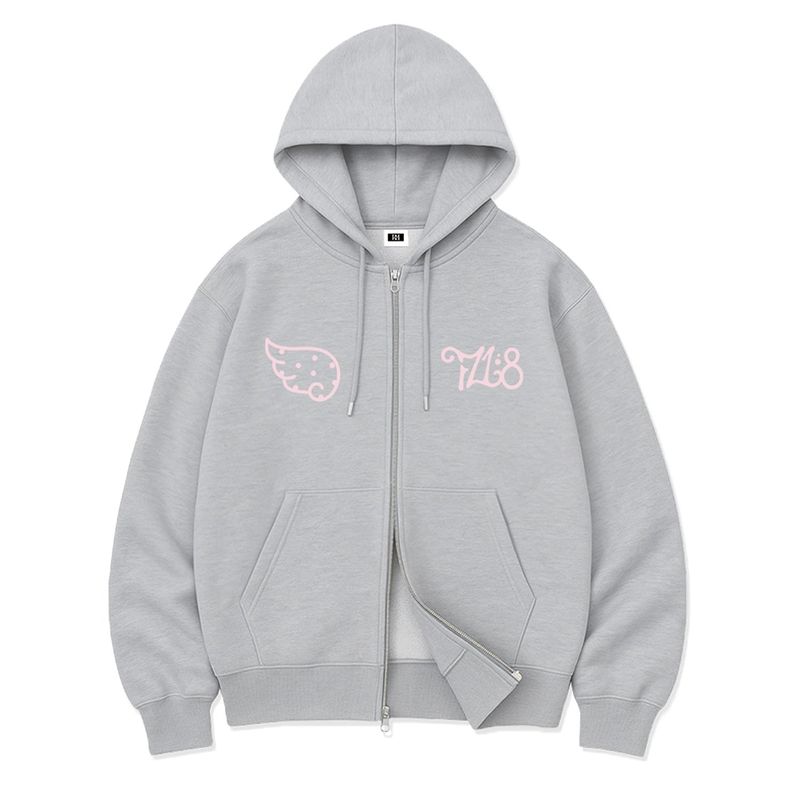 718 WING POINT OVER FIT 2-WAY ZIP-UP (2color)