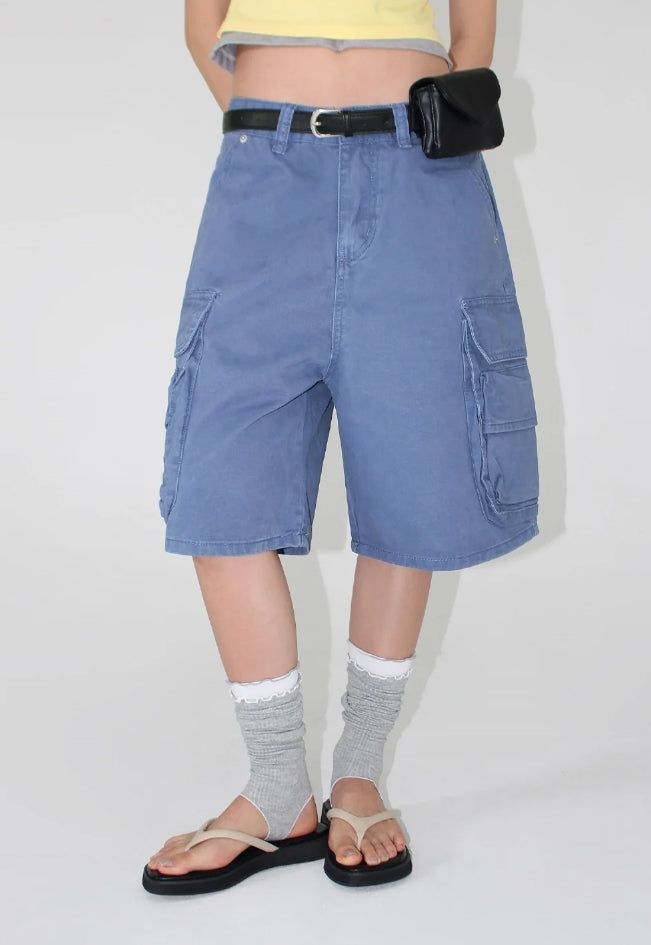 AAKE（アケ）の「PIGMENT WASHED CARGO BERMUDA（Pants）」