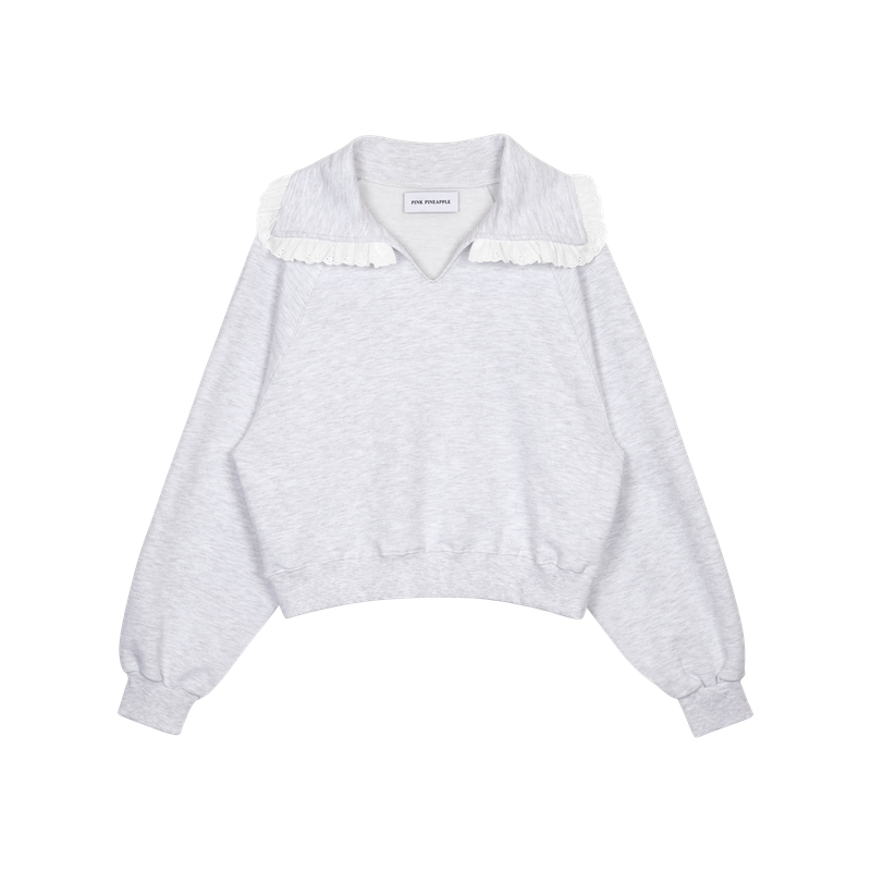 BLOSSOM COLLAR SWEATSHIRT