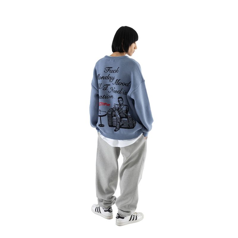 MONDAY MOOD KNIT MSHNT001-BG