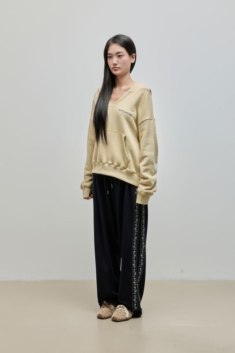 Embroidered Track Pants_Navy