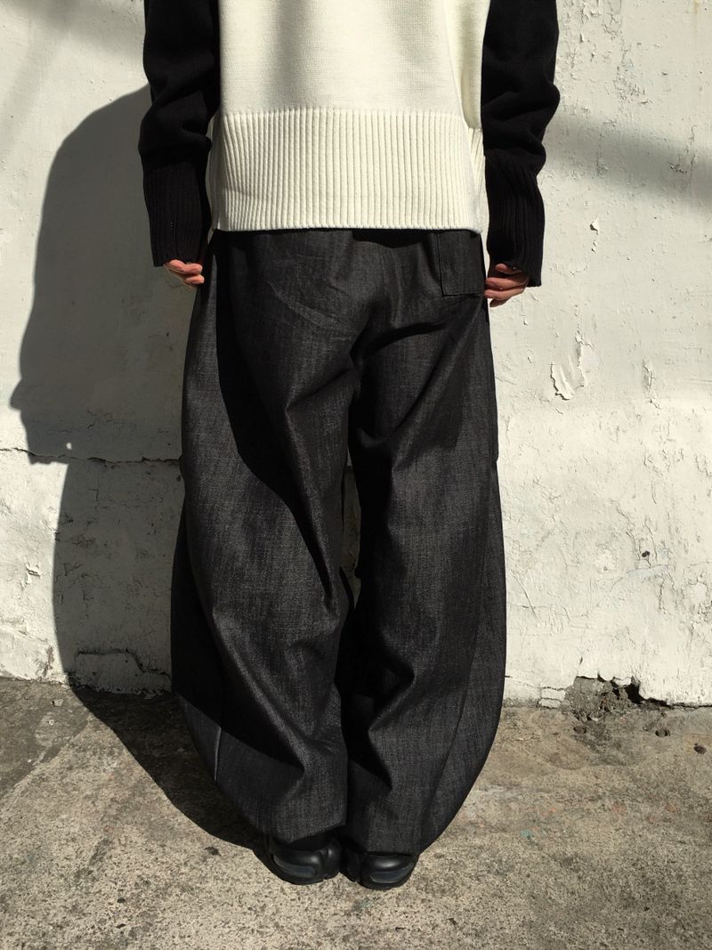 Filua Pintuck Wide Balloon Pants 2C
