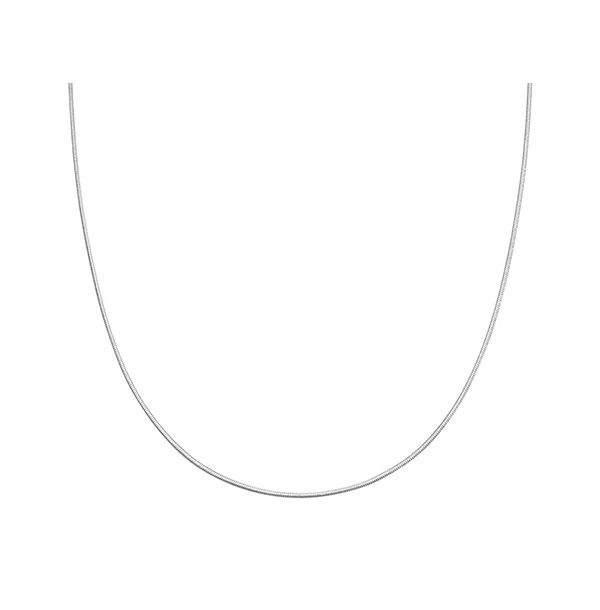 sleek snake chain necklace