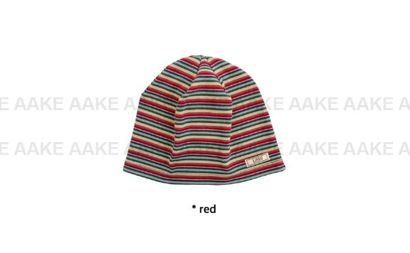 STRIPE LABEL BEANIE