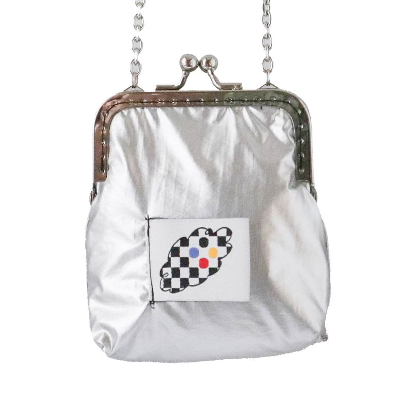 [MADE] Ribbon_silver_mini chain bag~*