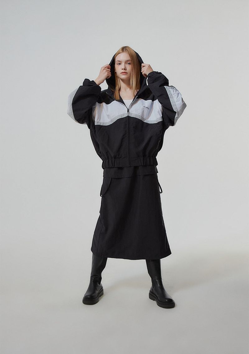 OVERFITTED MULTI COLOR HOODIE JUMPER_BLACK