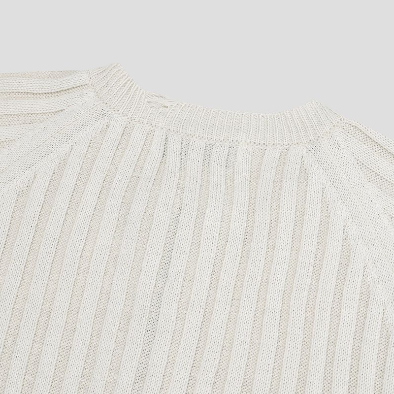 DL Ribbed Half Summer Zip-up 4C