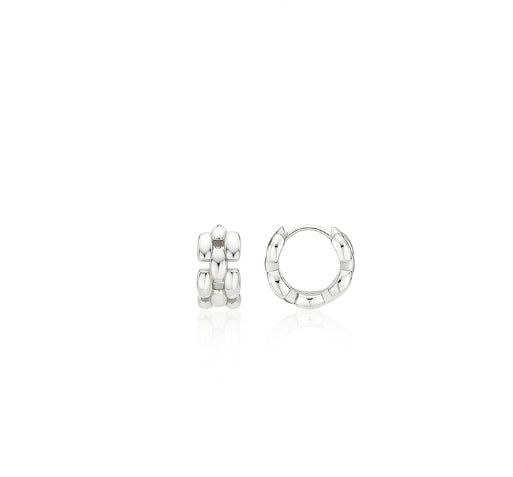 26SS★ H-Link Chain Earrings S