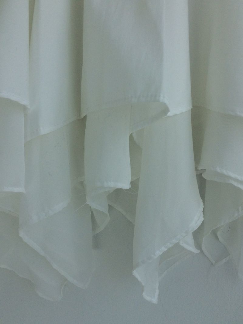 chiffon layered skirt