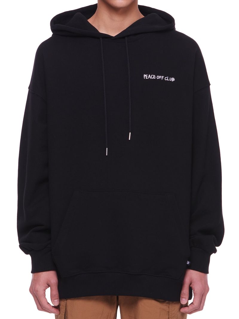 Tagging_Logo Hooded Sweatshirt BLACK