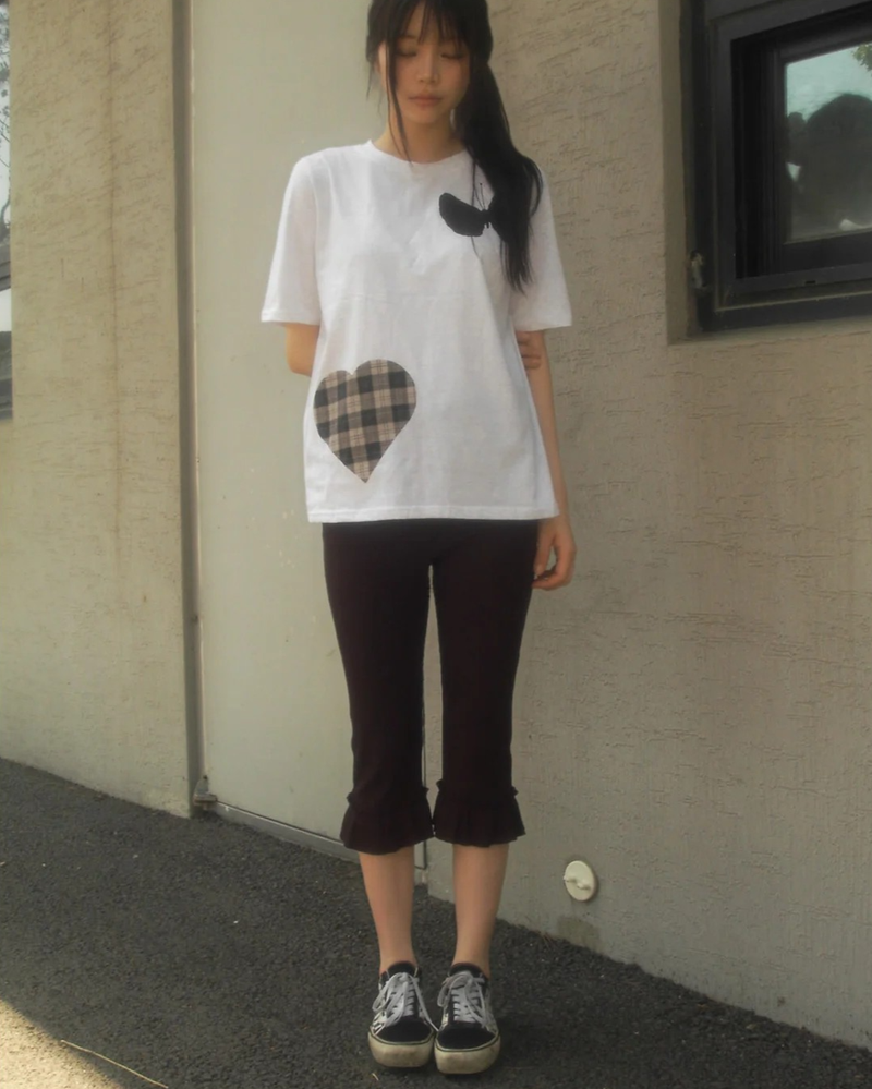 frill leggings pants