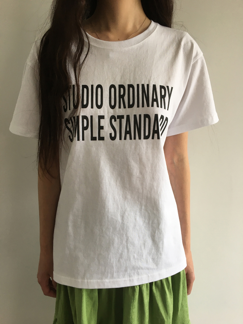 Studio Lettering T-shirt (4color)
