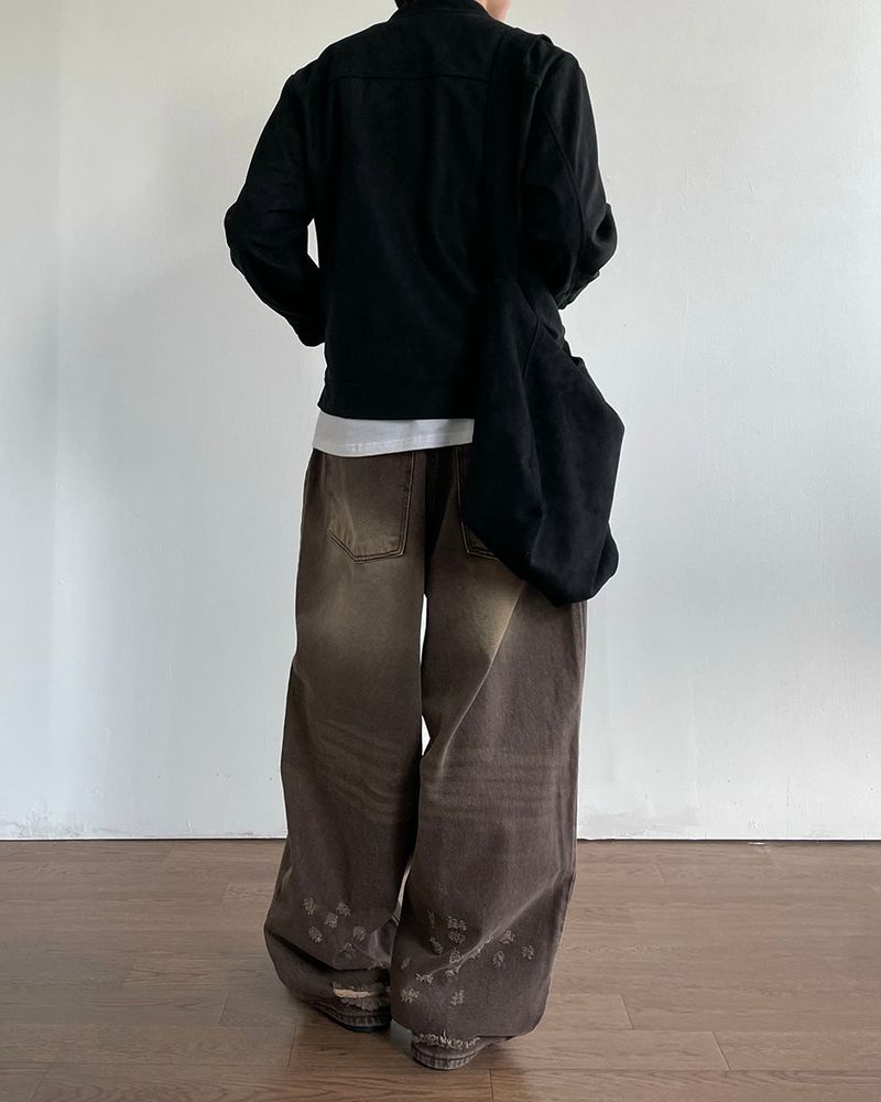 Nova Suede Snap Jacket