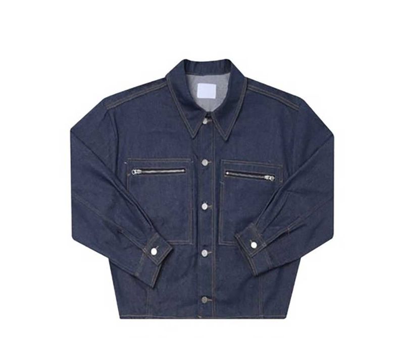 ASCLO Denim Crop Blouson (3color)