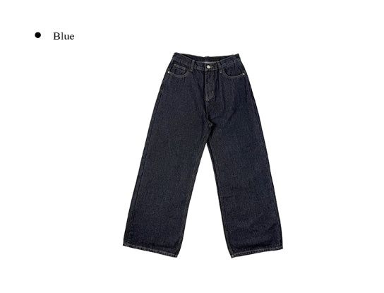 Ens Back Adjust Pocket Wide Raw Denim Pants