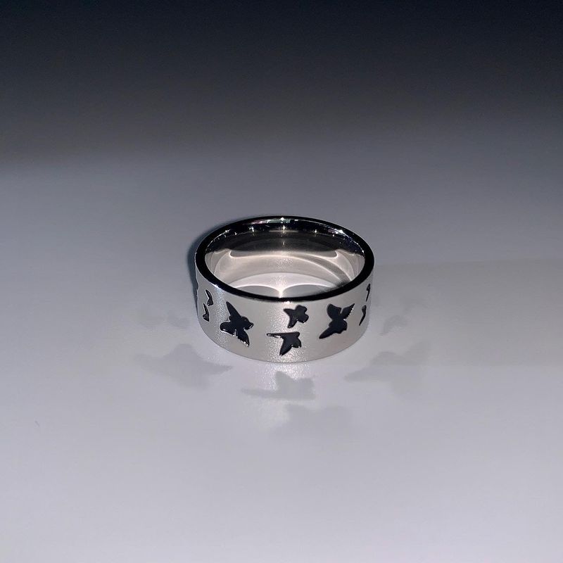 Bold Butterfly ring (2type)