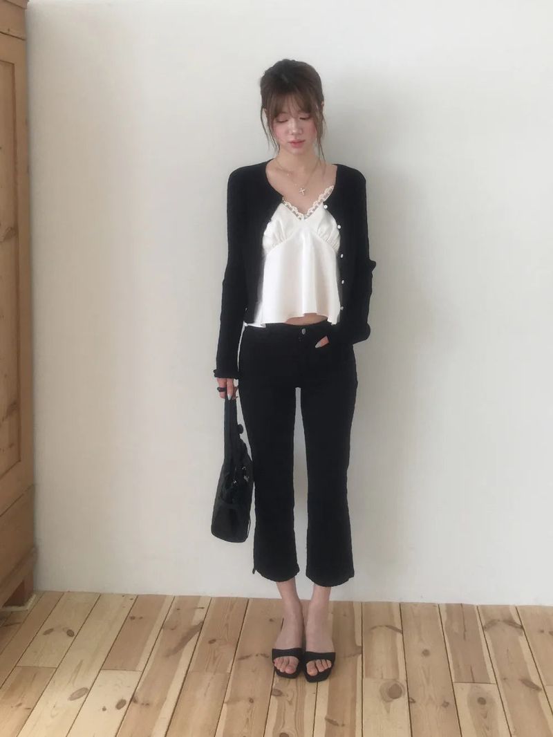 Owen frill cardigan