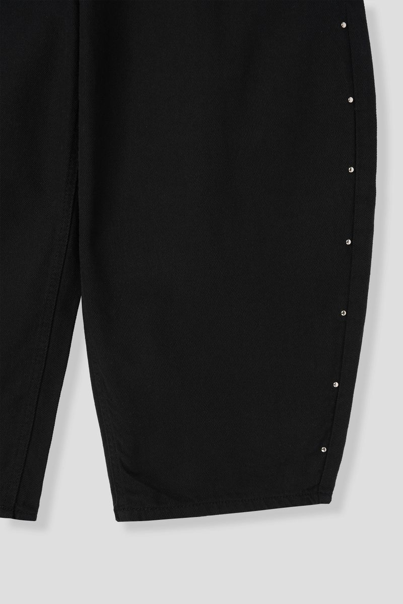 STUD BALLOON WIDE PANTS (2C)