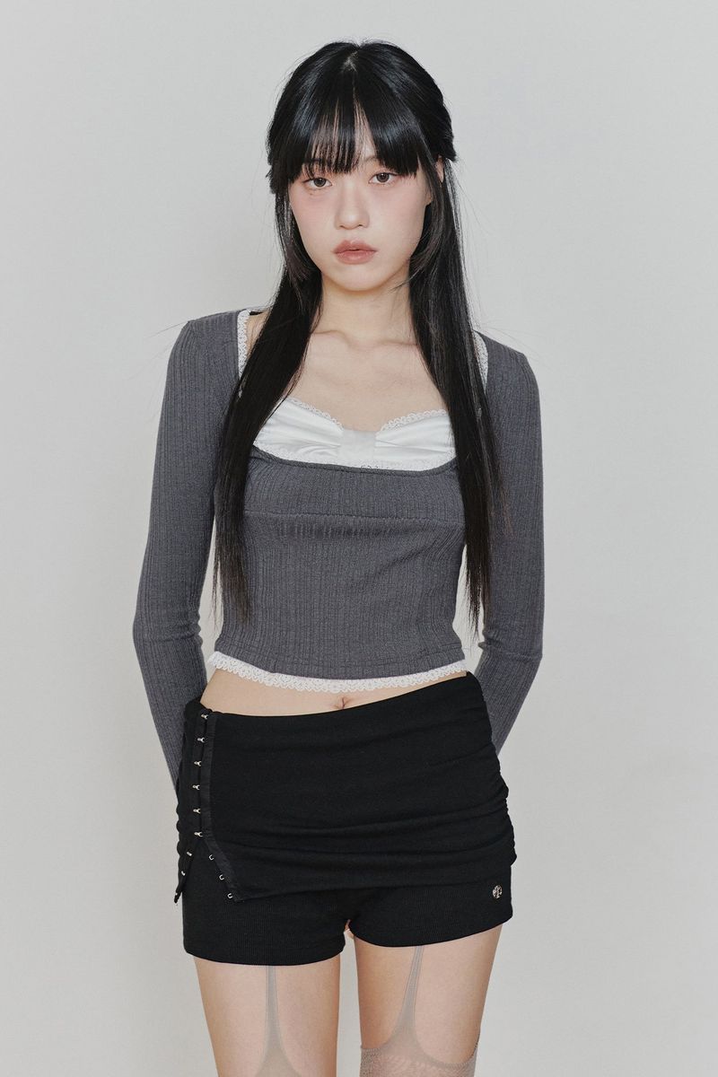 RUBY HOOK SHORTS (SS ver.) black
