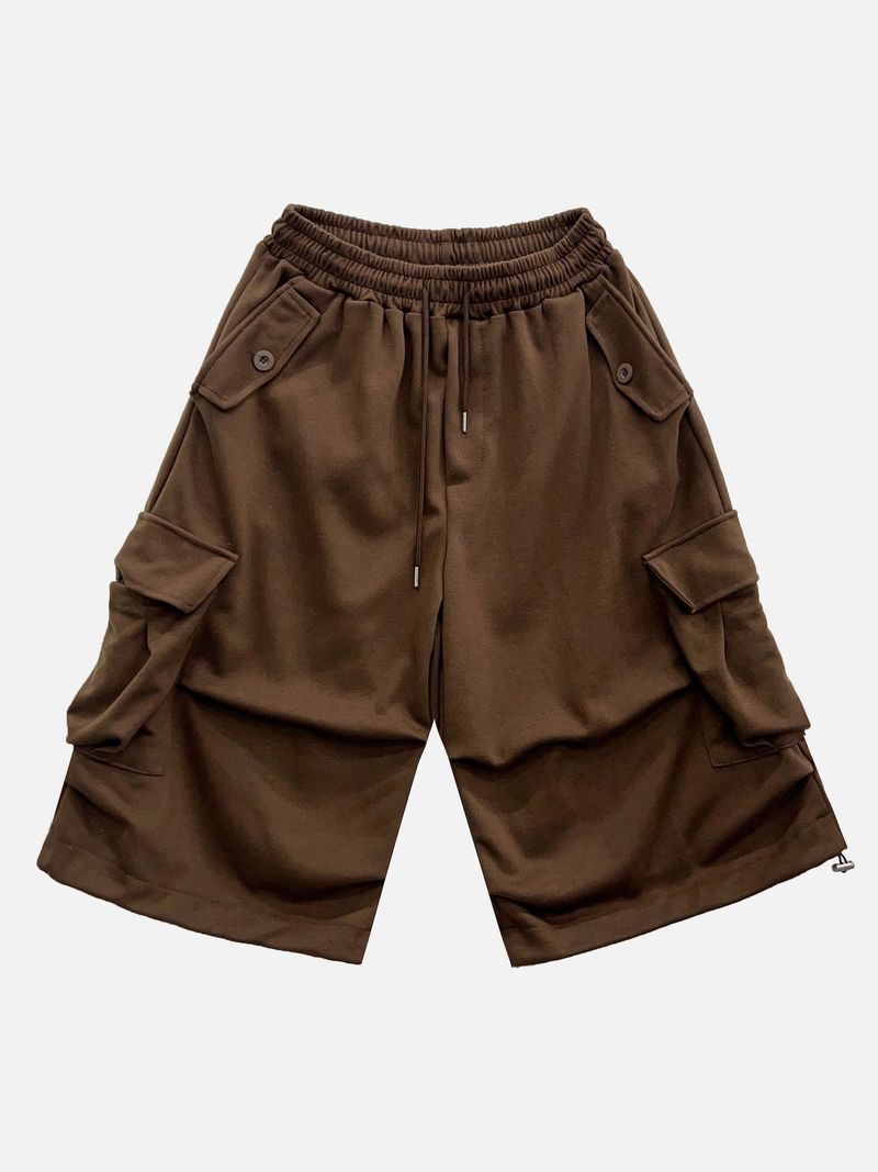 [Sweat.ver] Amekaji loose cargo sweatpants 4C