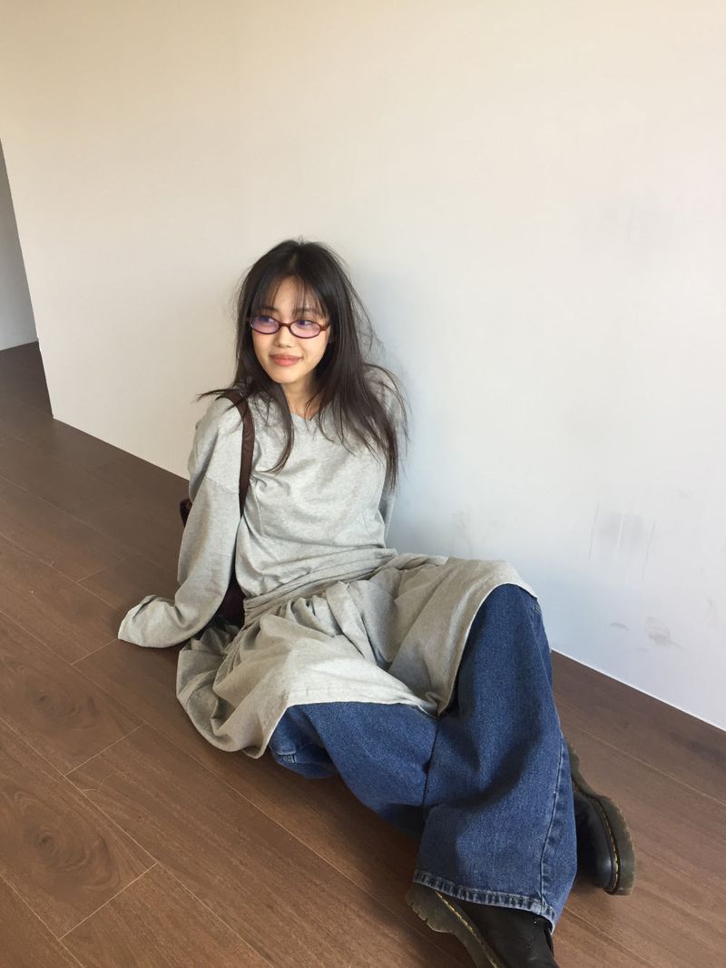 Barrel Wide Balloon Denim (1color)