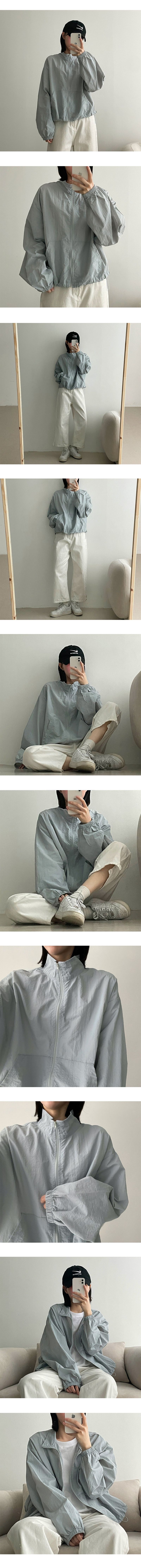 Noco String High-Neck Windbreaker