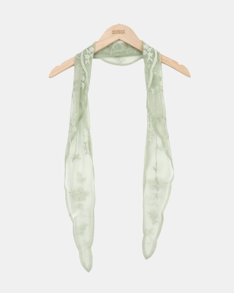 Bunch Flower Lace Scarf