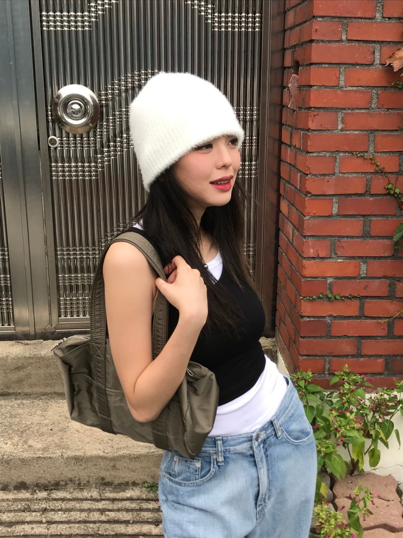 Jade short beanie