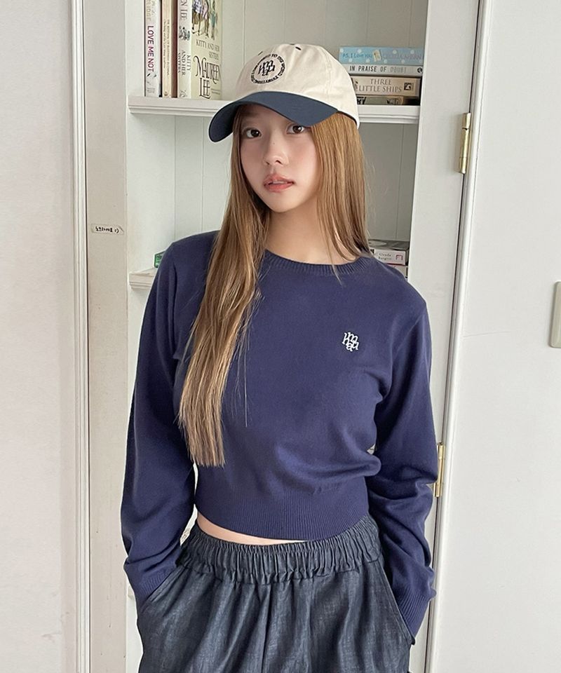 LOGO STITCH COMBI BALL CAP