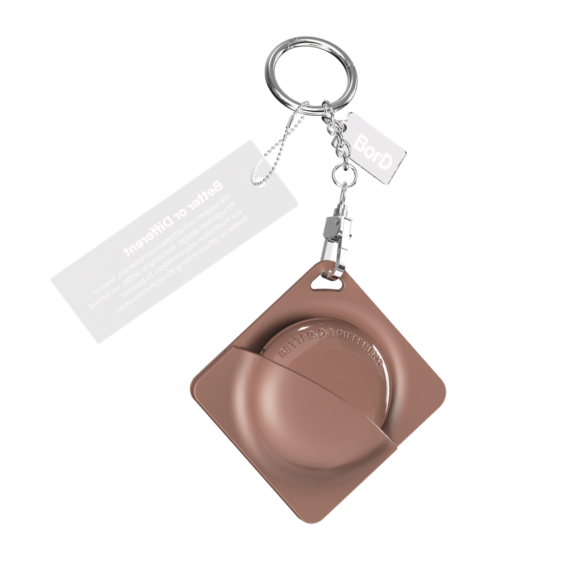 BorD Keychain Perfume Brown Set - Woody