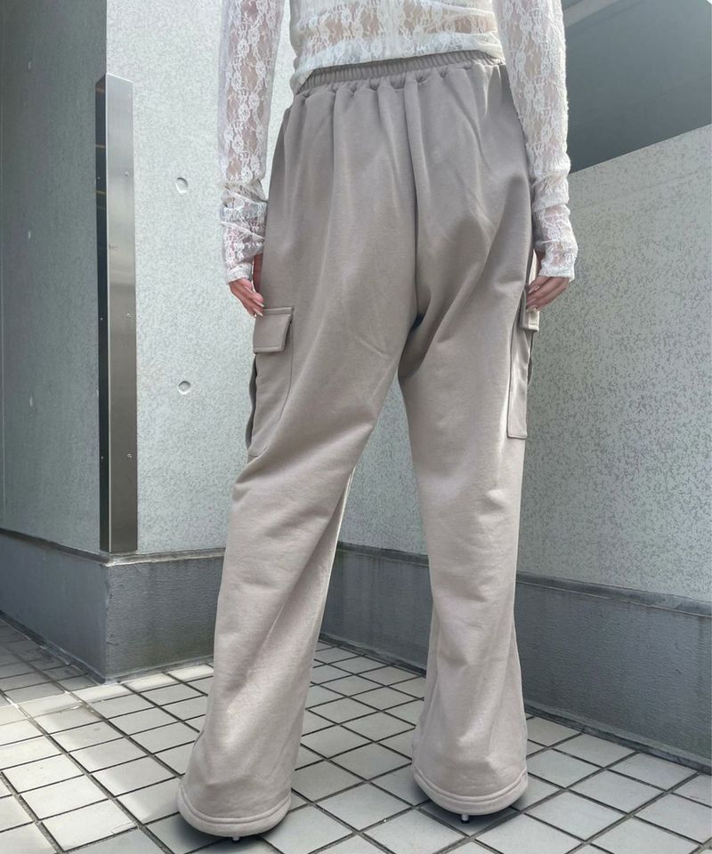 スウェットカーゴパンツ