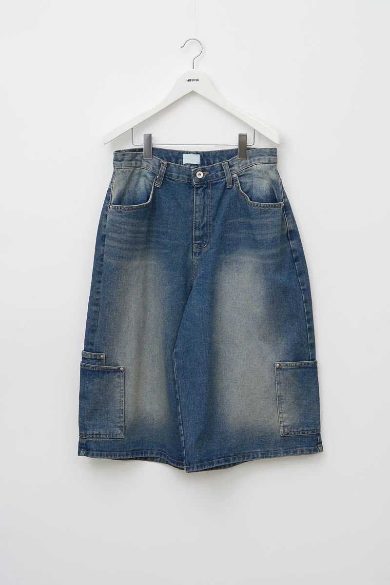 Luna Bermuda Denim (2color)
