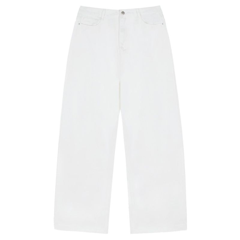 BTB : COMFY JEANS [SOFT WHITE] [UNISEX]