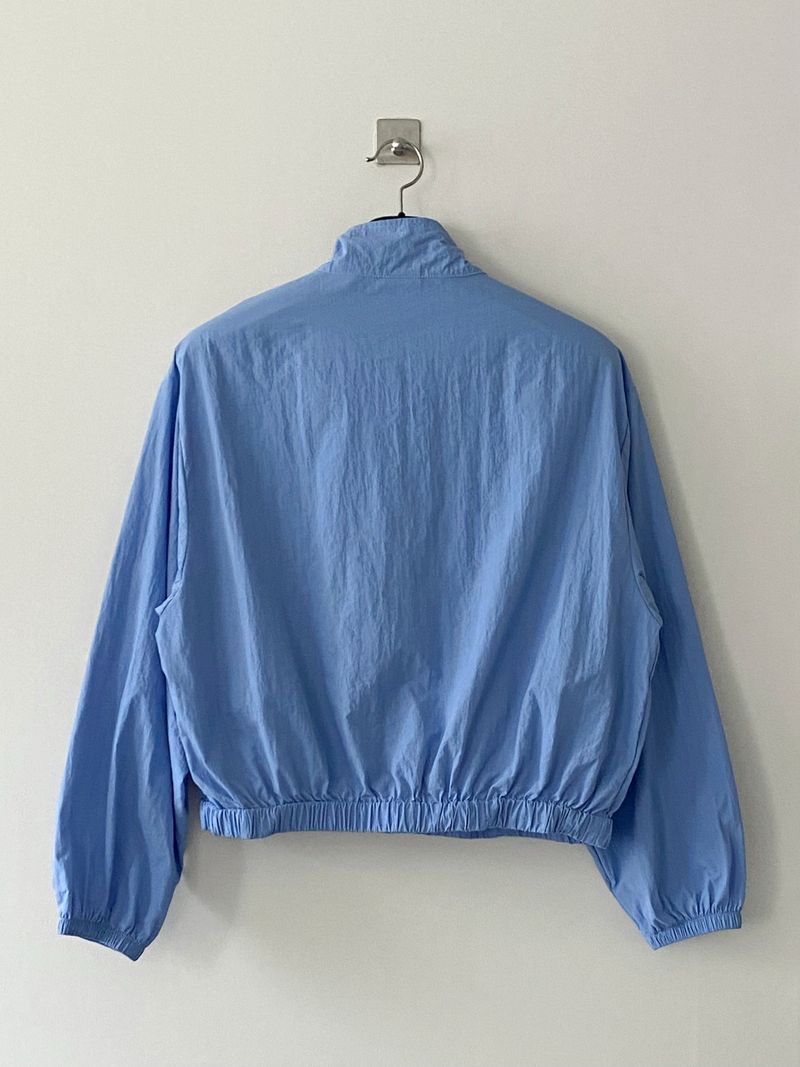 Anyway crop windbreaker