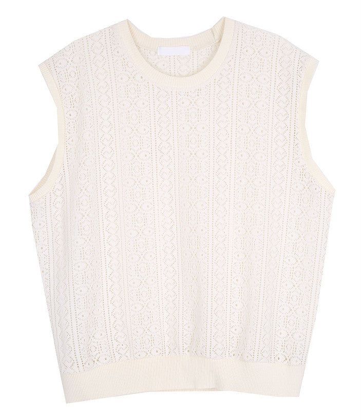 No.0266 pattern NET VEST