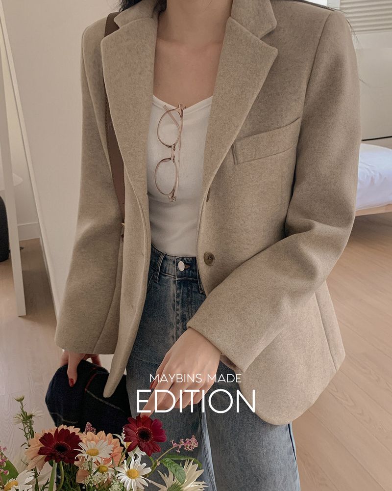 【MADE】Basic Wool Jacket