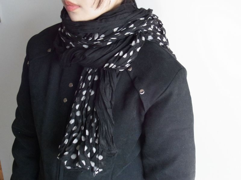 Vintage Dot Scarf