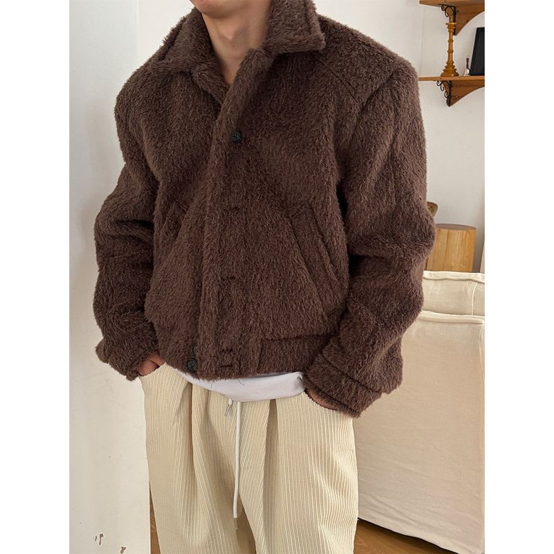 [F/W] Dumble hair short jacket(2color)
