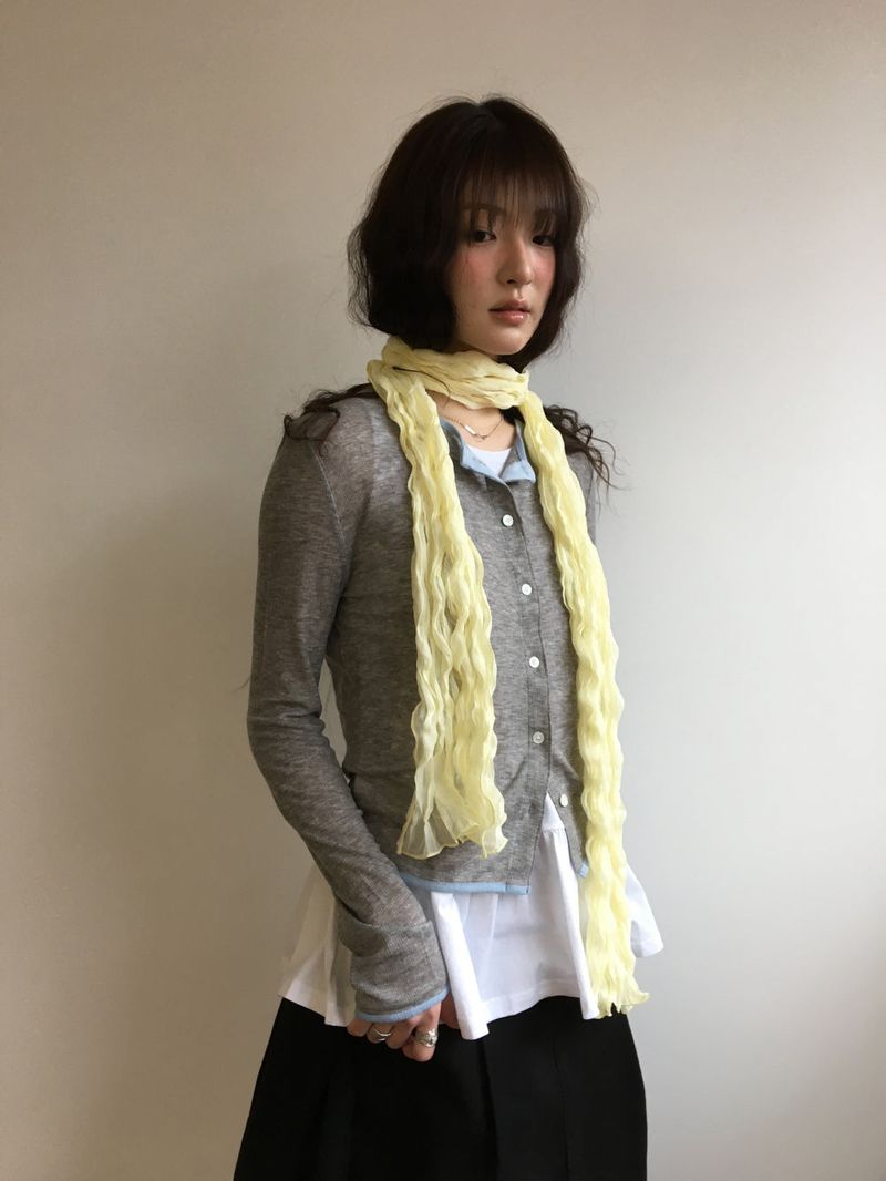 De Nuit Wave Scarf (3color)