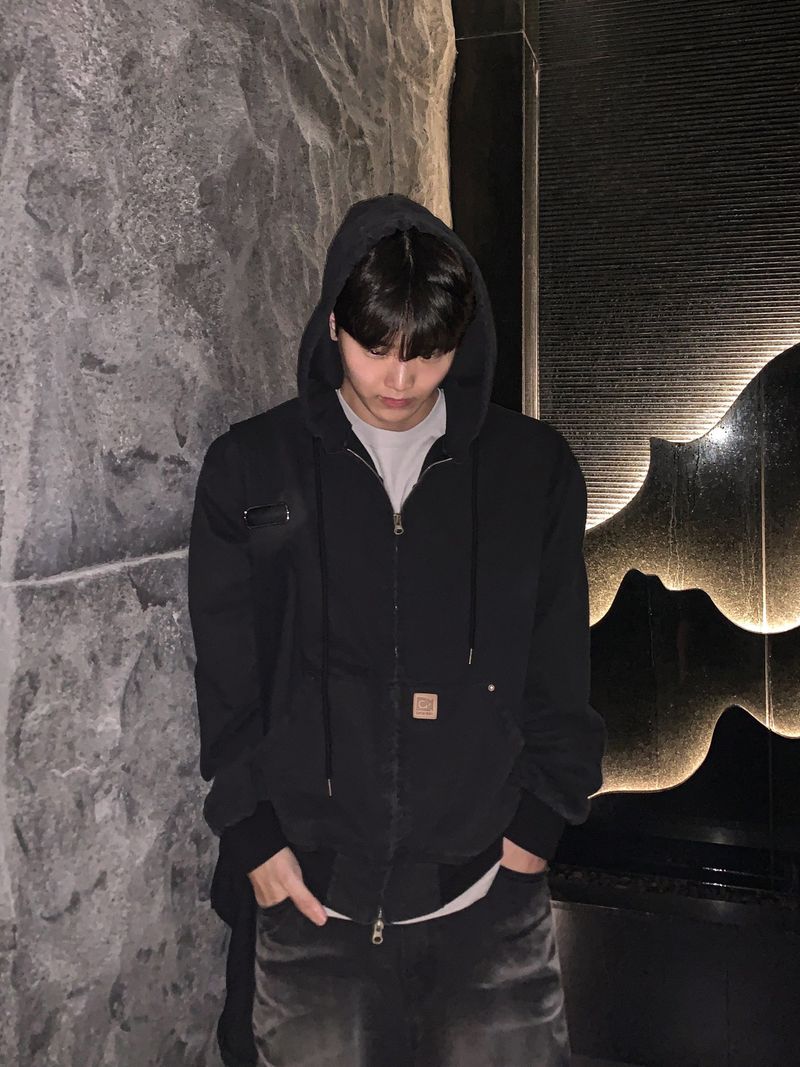 Cb Patch Work Hooded Jumper