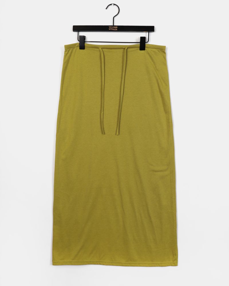 Bondis Strap Cotton Long Skirt
