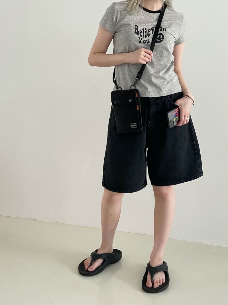 Arco iris(アルコイリス)の「Dark blue half-pants(Pants)」