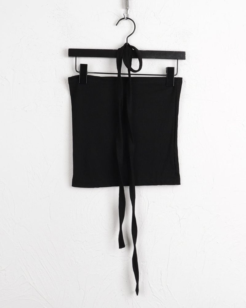 Cable ribbed tank top