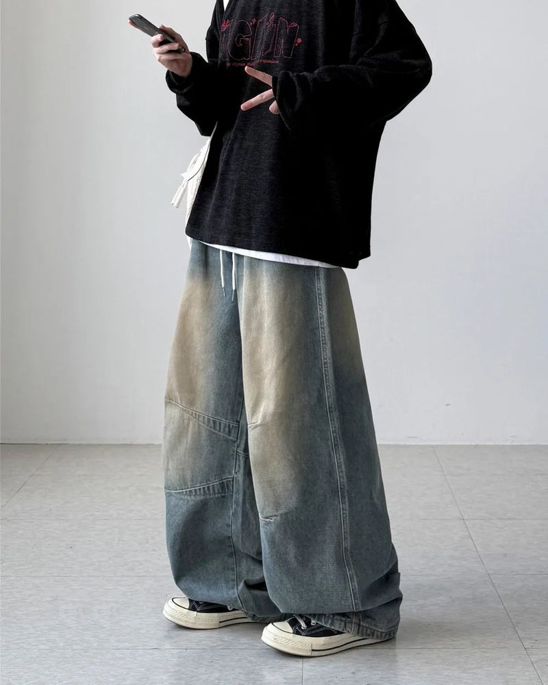Casting Balloon Wide Denim