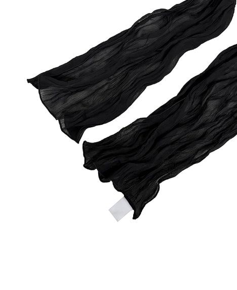 Wrinkle Chiffon Scarf