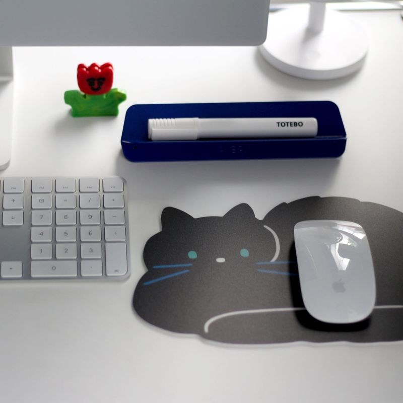 Mouse Pad black cat