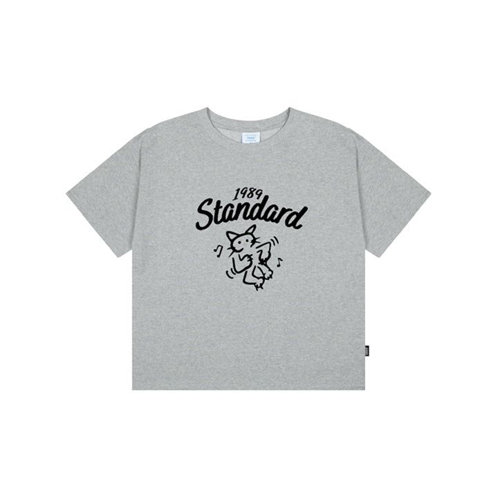 HAPPY CAT Cool Cotton Crop Short Sleeve (SCTSTD-0267)