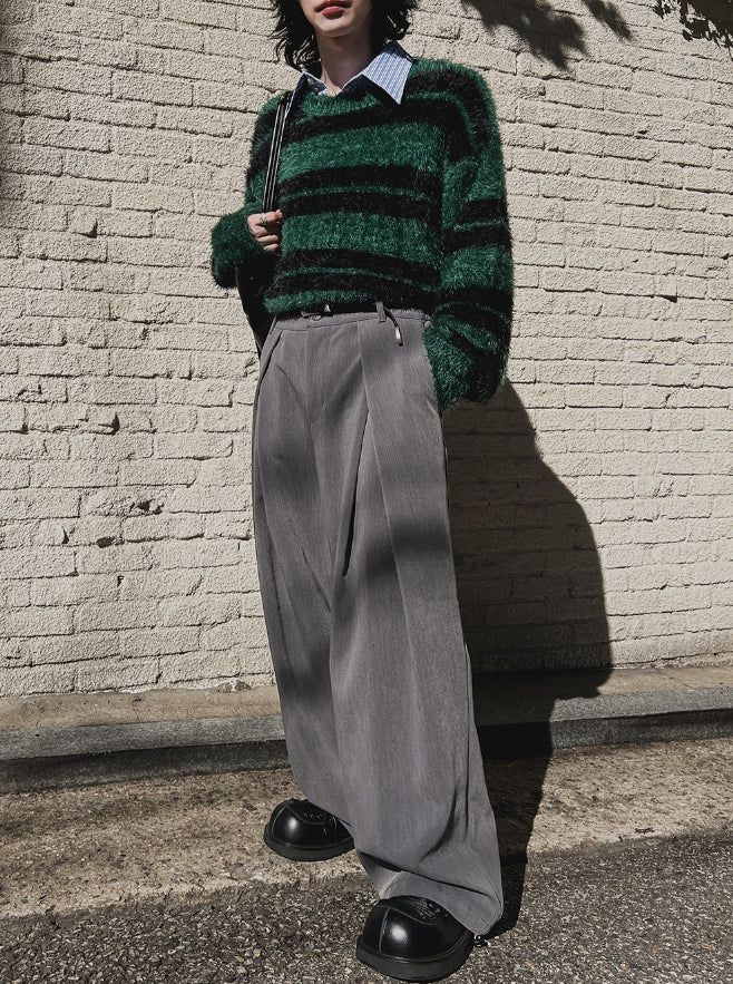Light maxi wide slacks