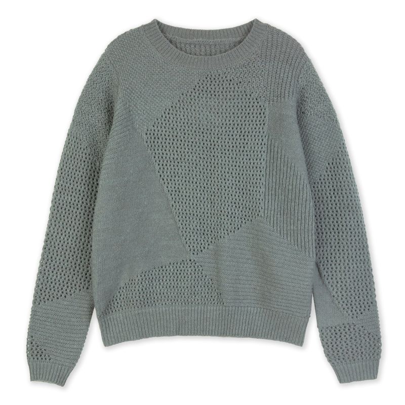 GRAIN SEE THROUGH KNIT